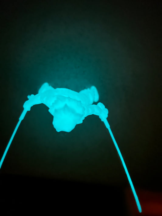 Glow in the dark Inosuke from demon slayer