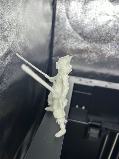 Glow in the dark Inosuke from demon slayer