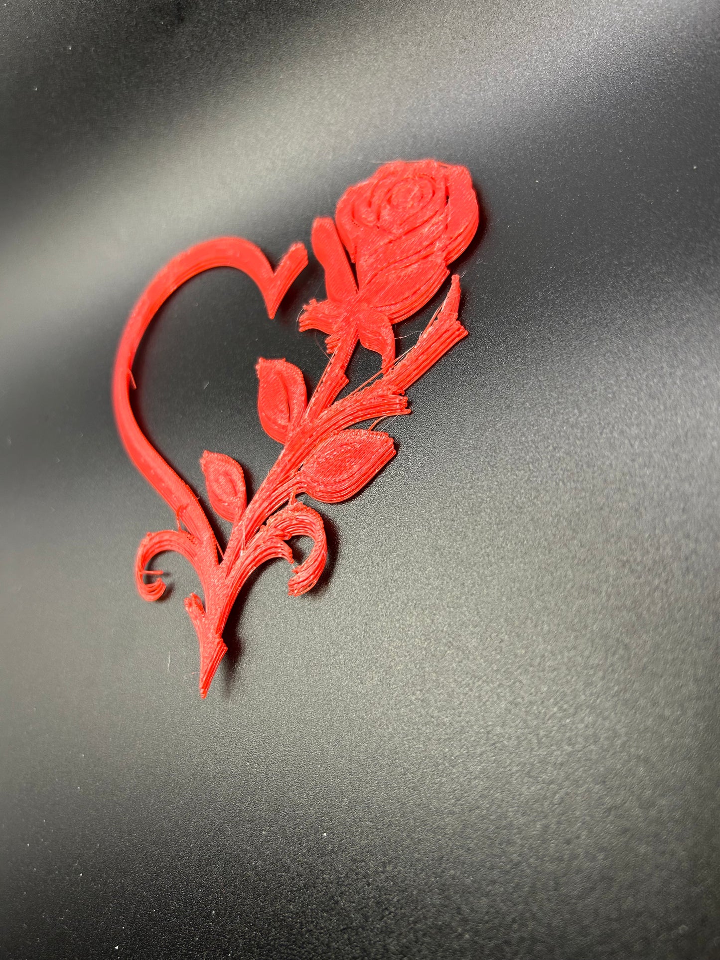 3D Printed Love Rose (Red) *VALENTINES SPECIAL*